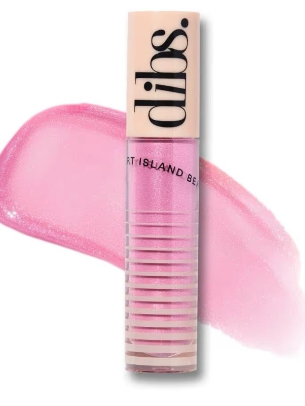 dibs Pink Sheer Lip Gloss -Rock candy (250)